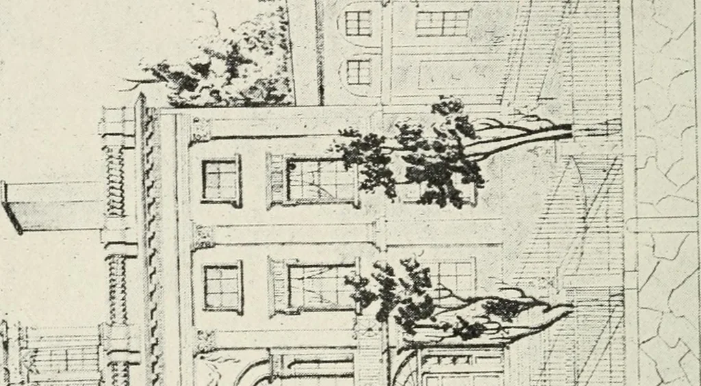 An illustration from How to know architecture : the human elements in the evolution of styles, 1914, leaf 305