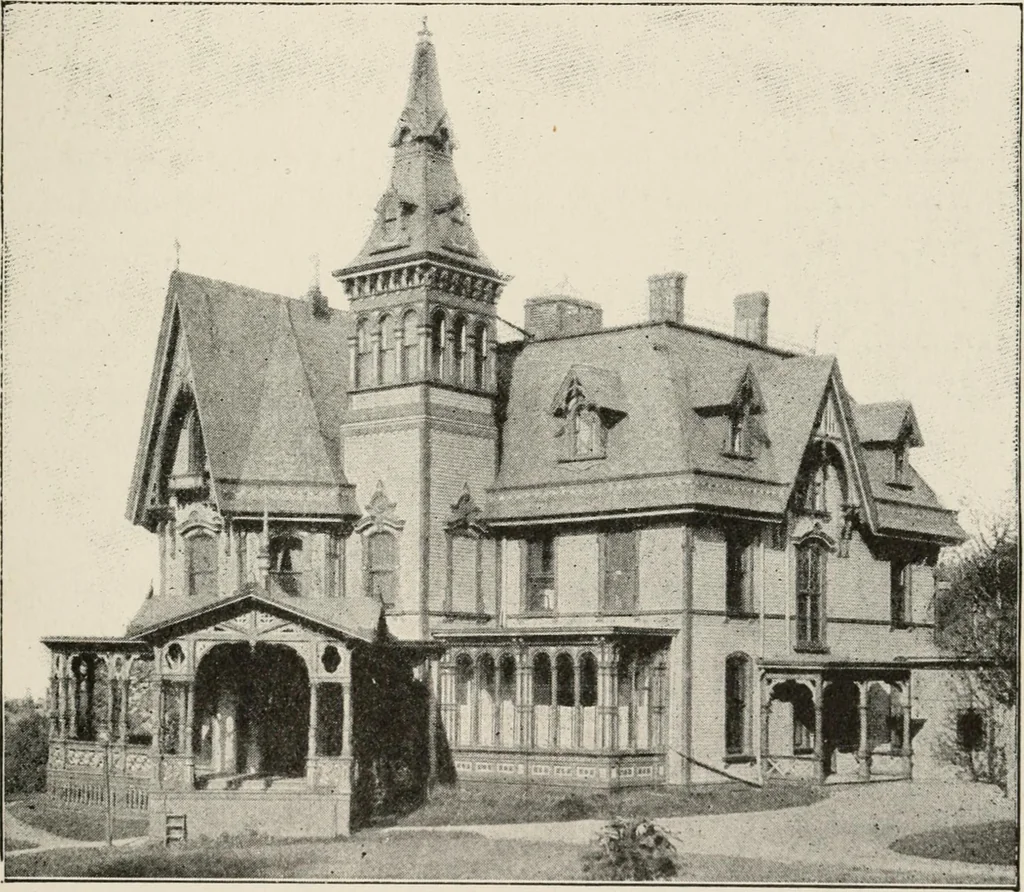 An illustration from How to know architecture : the human elements in the evolution of styles, 1914, leaf 318