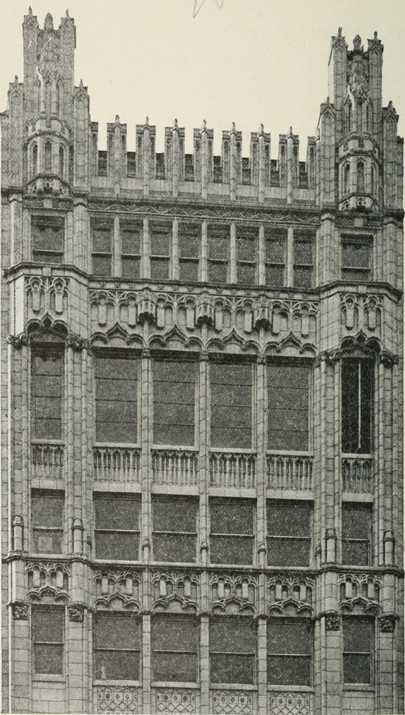 An illustration from How to know architecture : the human elements in the evolution of styles, 1914, leaf 325