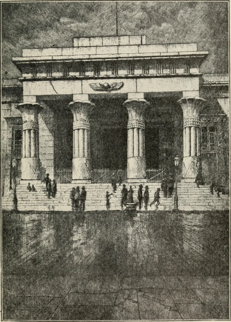 An illustration from How to know architecture : the human elements in the evolution of styles, 1914, leaf 40
