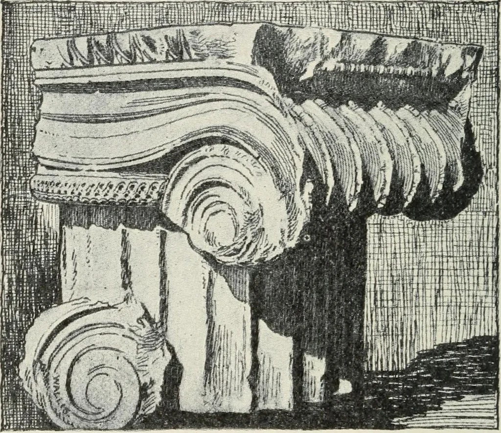 An illustration from How to know architecture : the human elements in the evolution of styles, 1914, leaf 67