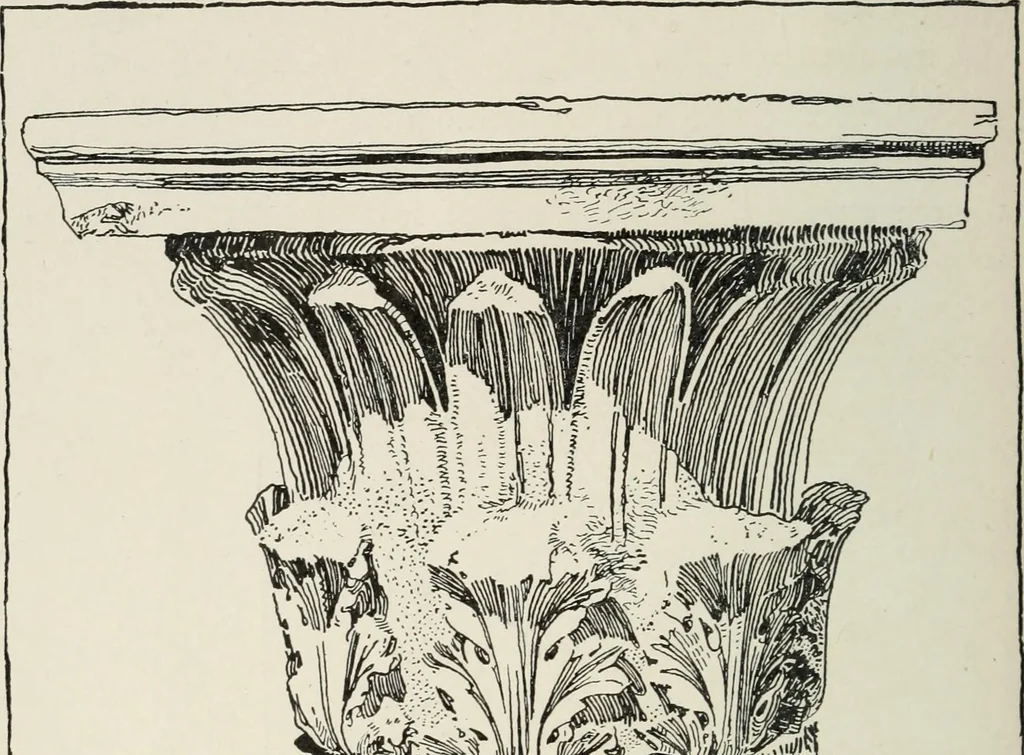 An illustration from How to know architecture : the human elements in the evolution of styles, 1914, leaf 69