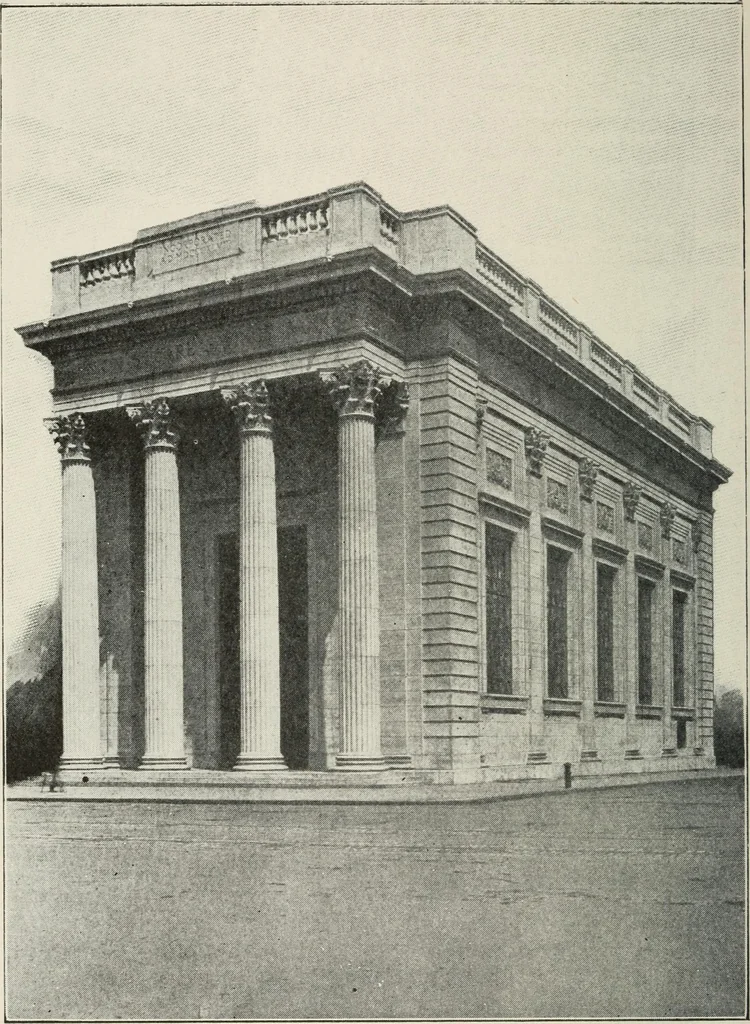 An illustration from How to know architecture : the human elements in the evolution of styles, 1914, leaf 73