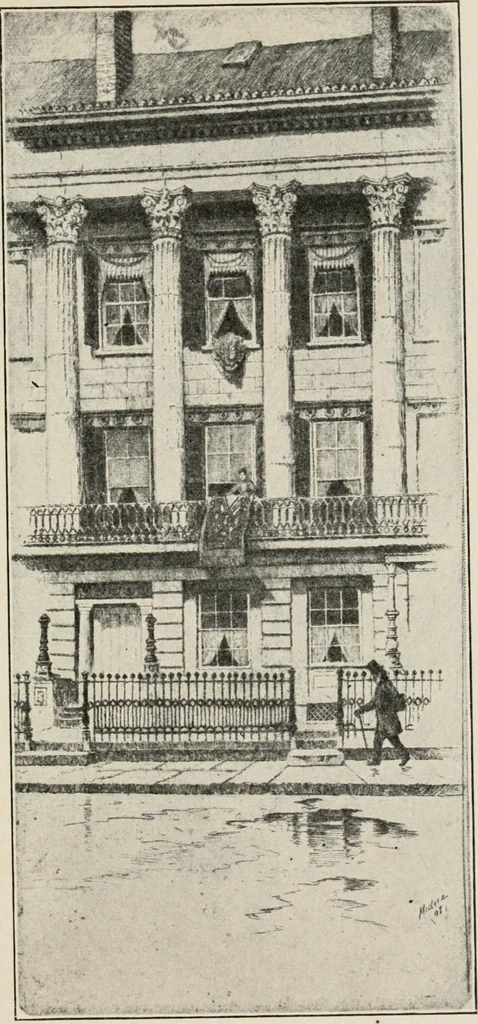 An illustration from How to know architecture : the human elements in the evolution of styles, 1914, leaf 76