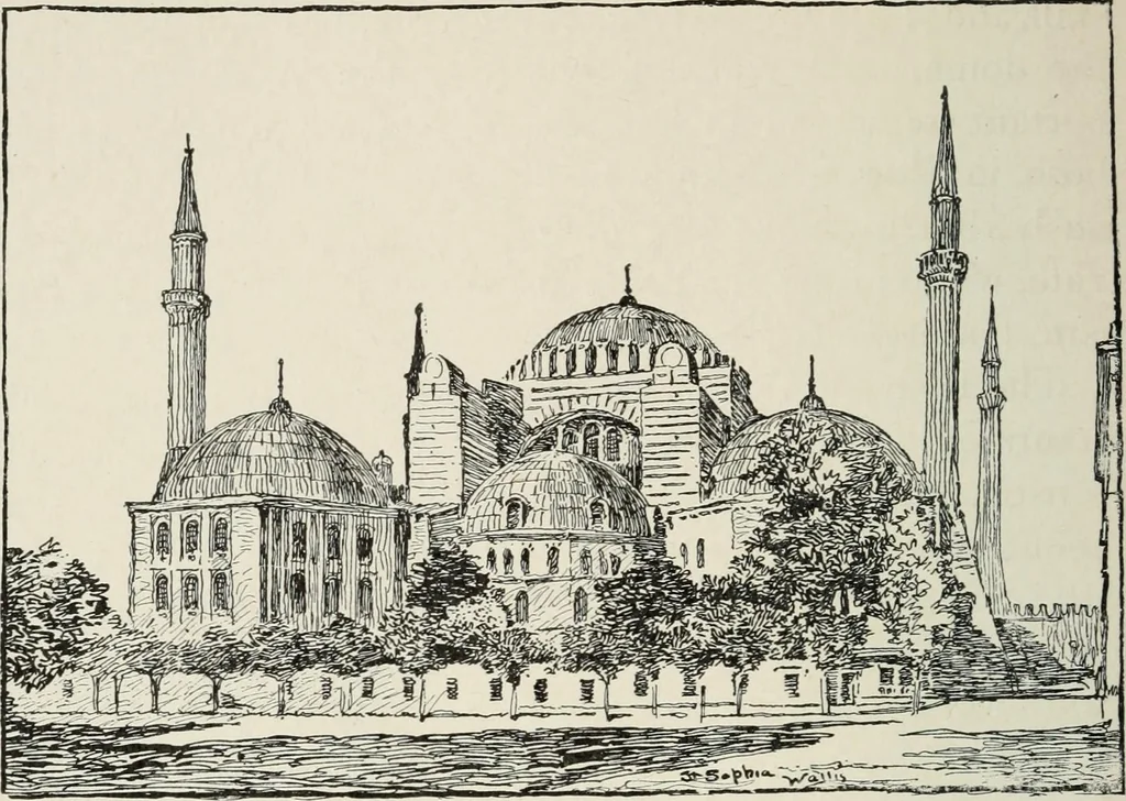 An illustration from How to know architecture : the human elements in the evolution of styles, 1914, leaf 87
