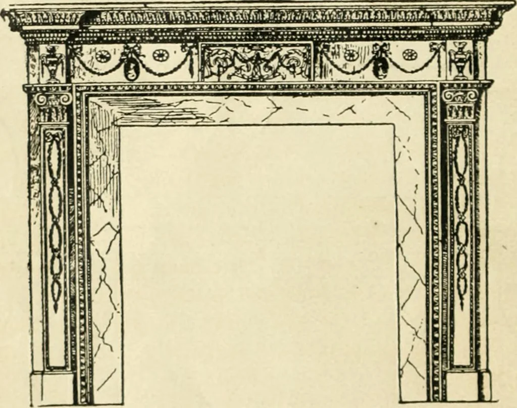 An illustration from How to know period styles in furniture; a brief history of furniture from the days of ancient Egypt to the present time, illustrated with over 300 typical examples and a brief description of each period, 1913, leaf 111