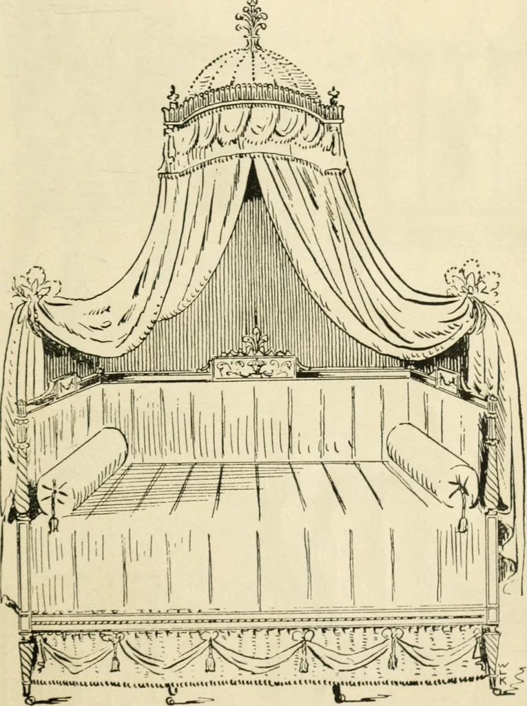 An illustration from How to know period styles in furniture; a brief history of furniture from the days of ancient Egypt to the present time, illustrated with over 300 typical examples and a brief description of each period, 1913, leaf 116