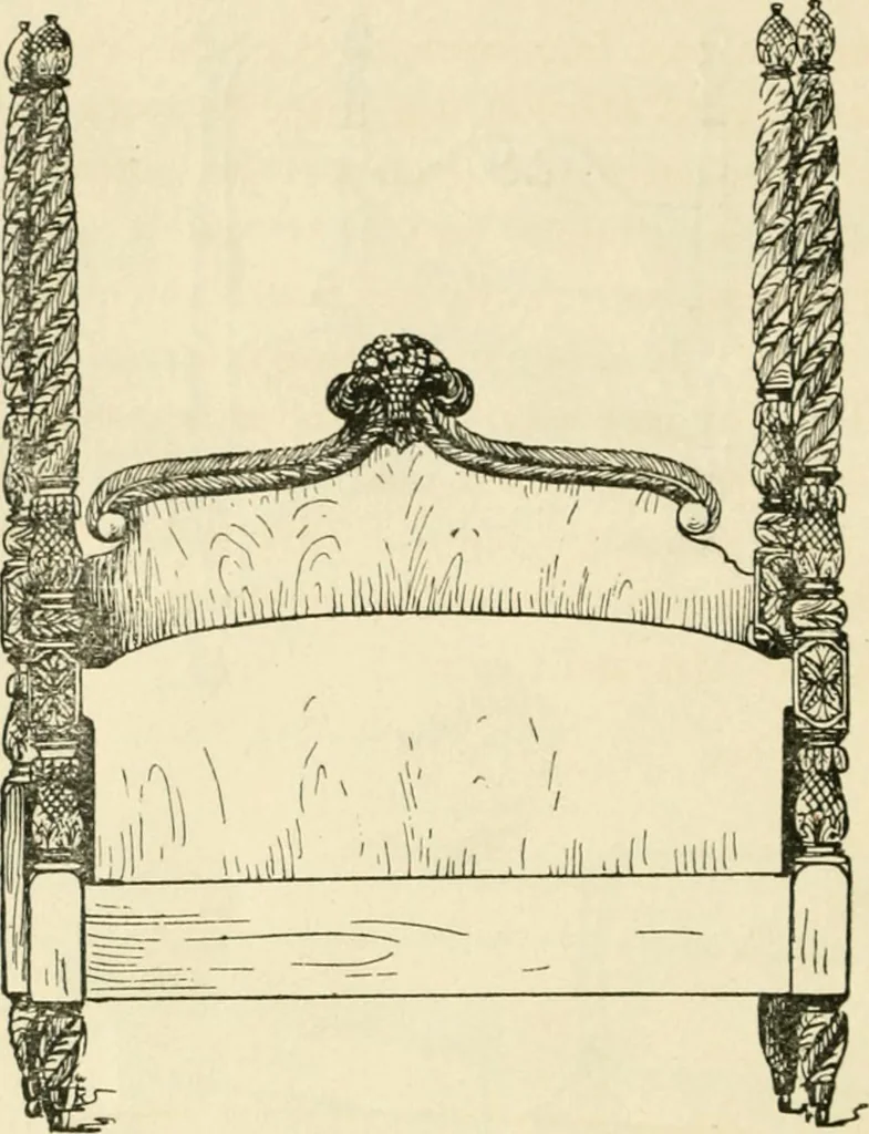 An illustration from How to know period styles in furniture; a brief history of furniture from the days of ancient Egypt to the present time, illustrated with over 300 typical examples and a brief description of each period, 1913, leaf 145