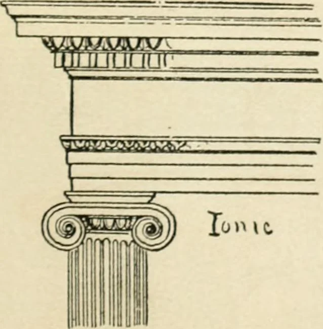 An illustration from How to know period styles in furniture; a brief history of furniture from the days of ancient Egypt to the present time, illustrated with over 300 typical examples and a brief description of each period, 1913, leaf 24