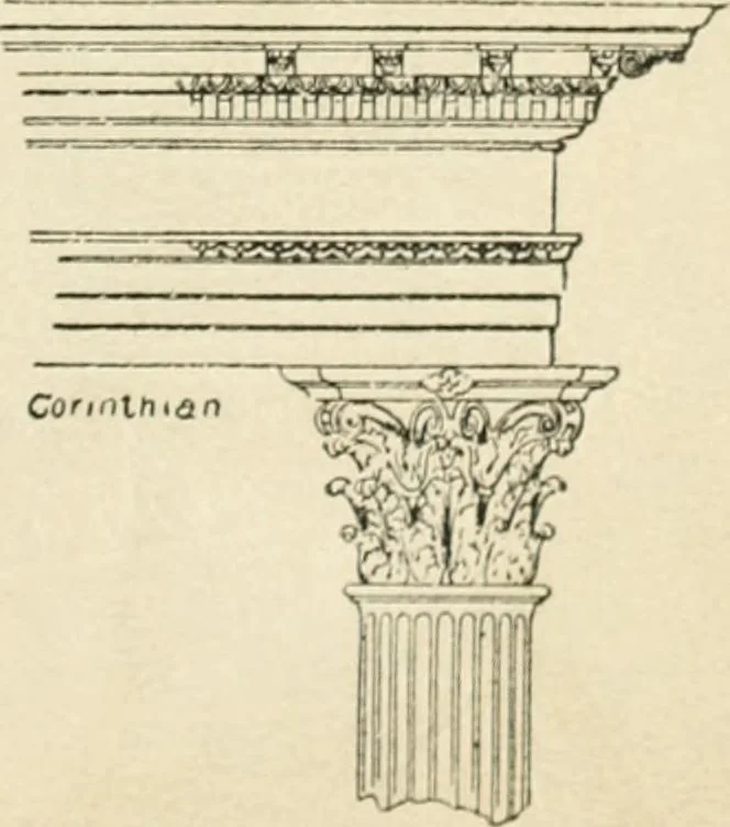 An illustration from How to know period styles in furniture; a brief history of furniture from the days of ancient Egypt to the present time, illustrated with over 300 typical examples and a brief description of each period, 1913, leaf 24