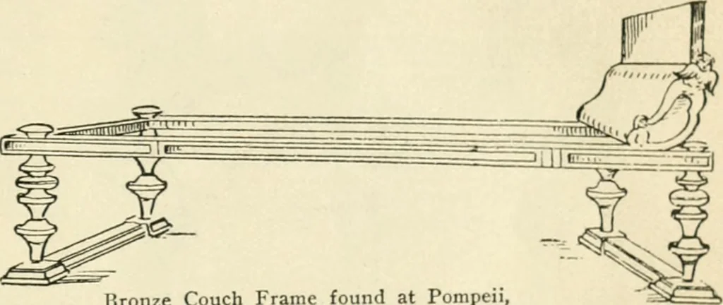 An illustration from How to know period styles in furniture; a brief history of furniture from the days of ancient Egypt to the present time, illustrated with over 300 typical examples and a brief description of each period, 1913, leaf 26