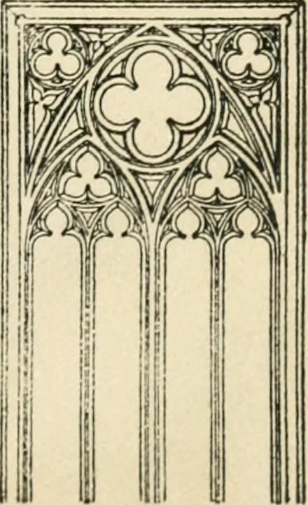 An illustration from How to know period styles in furniture; a brief history of furniture from the days of ancient Egypt to the present time, illustrated with over 300 typical examples and a brief description of each period, 1913, leaf 34