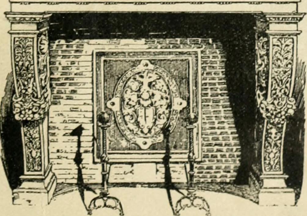 An illustration from How to know period styles in furniture; a brief history of furniture from the days of ancient Egypt to the present time, illustrated with over 300 typical examples and a brief description of each period, 1913, leaf 42
