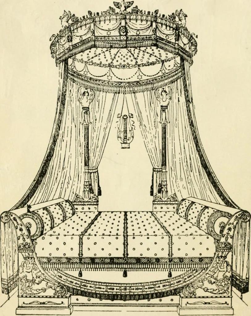 An illustration from How to know period styles in furniture; a brief history of furniture from the days of ancient Egypt to the present time, illustrated with over 300 typical examples and a brief description of each period, 1913, leaf 67