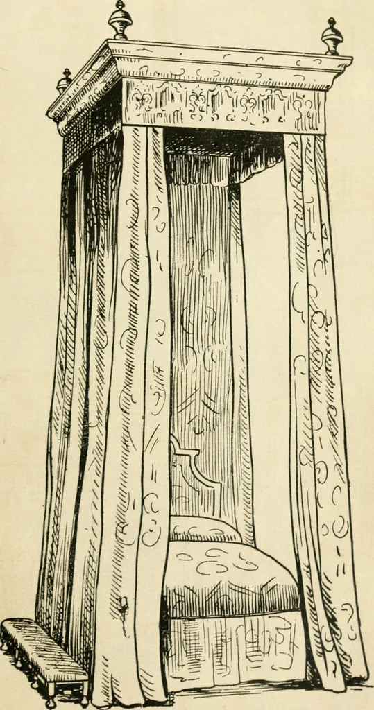 An illustration from How to know period styles in furniture; a brief history of furniture from the days of ancient Egypt to the present time, illustrated with over 300 typical examples and a brief description of each period, 1913, leaf 92