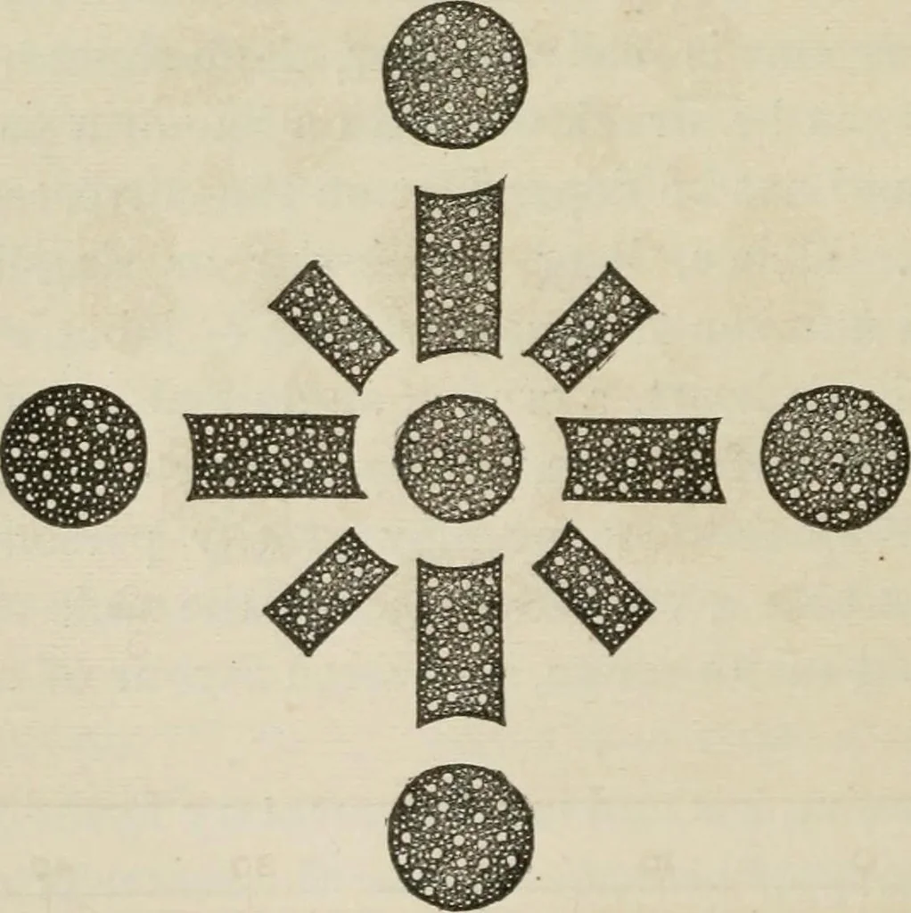 An illustration from How to lay out a garden : intended as a general guide in choosing, forming, or improving an estate, (from a quarter of an acre to a hundred acres in extent) with reference to both design and execution, 1860, leaf 291