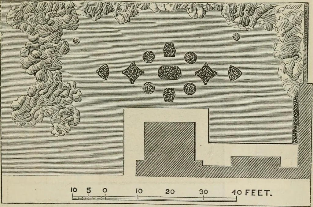 An illustration from How to lay out a garden : intended as a general guide in choosing, forming, or improving an estate, (from a quarter of an acre to a hundred acres in extent) with reference to both design and execution, 1860, leaf 294