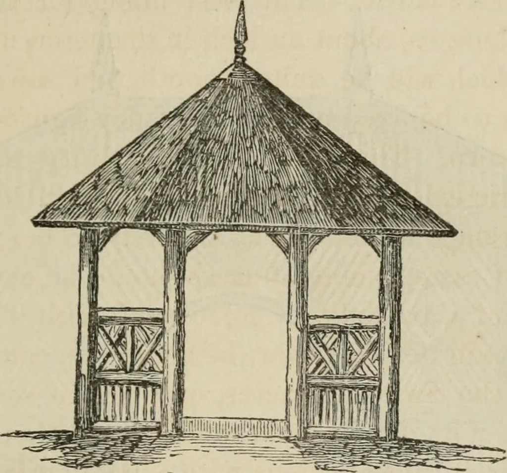 An illustration from How to lay out a garden : intended as a general guide in choosing, forming, or improving an estate, (from a quarter of an acre to a hundred acres in extent) with reference to both design and execution, 1860, leaf 348