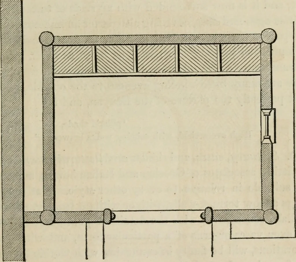 An illustration from How to lay out a garden : intended as a general guide in choosing, forming, or improving an estate, (from a quarter of an acre to a hundred acres in extent) with reference to both design and execution, 1860, leaf 350