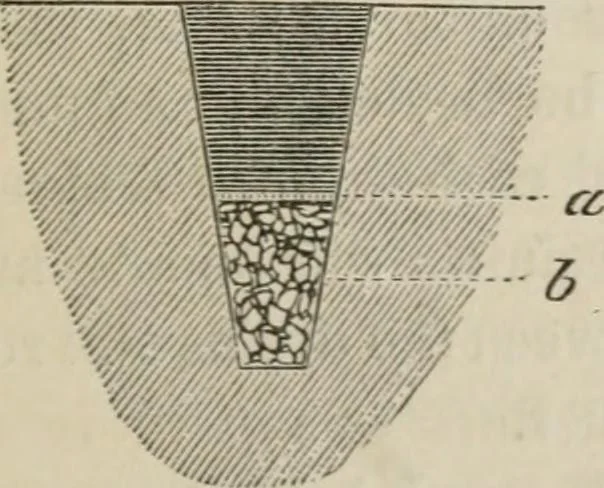 An illustration from How to lay out a garden : intended as a general guide in choosing, forming, or improving an estate, (from a quarter of an acre to a hundred acres in extent) with reference to both design and execution, 1860, leaf 408