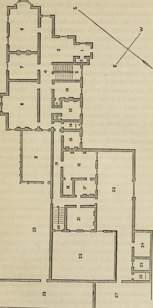 An illustration from How to lay out a garden : intended as a general guide in choosing, forming, or improving an estate, (from a quarter of an acre to a hundred acres in extent) with reference to both design and execution, 1860, leaf 56