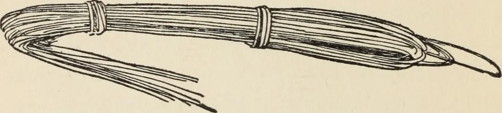 An illustration from How to make baskets, 1911, leaf 25