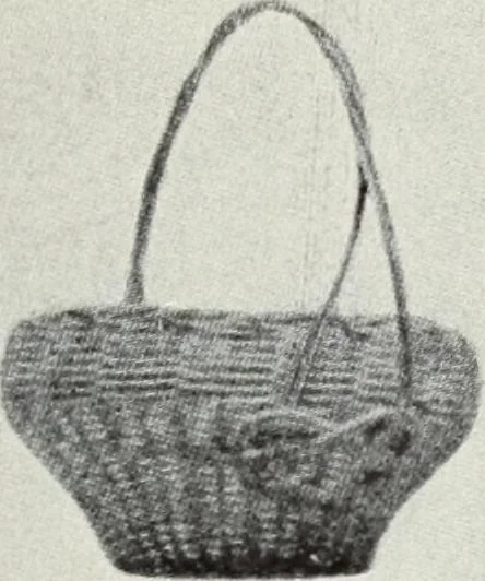An illustration from How to make baskets, 1911, leaf 86