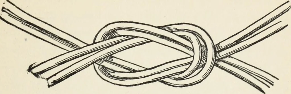 An illustration from How to make baskets, 1911, leaf 94