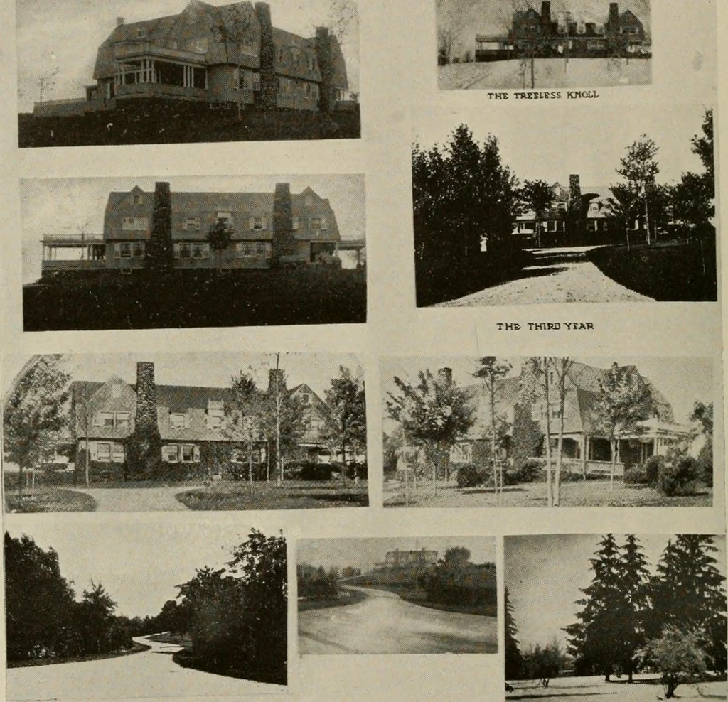 An illustration from How to make a country place; an account of the successes and the mistakes of an amateur in thirty-five years of farming, building and development: together with a practical plan for securing a home and an independent income, starting with small capital, 1914, leaf 125