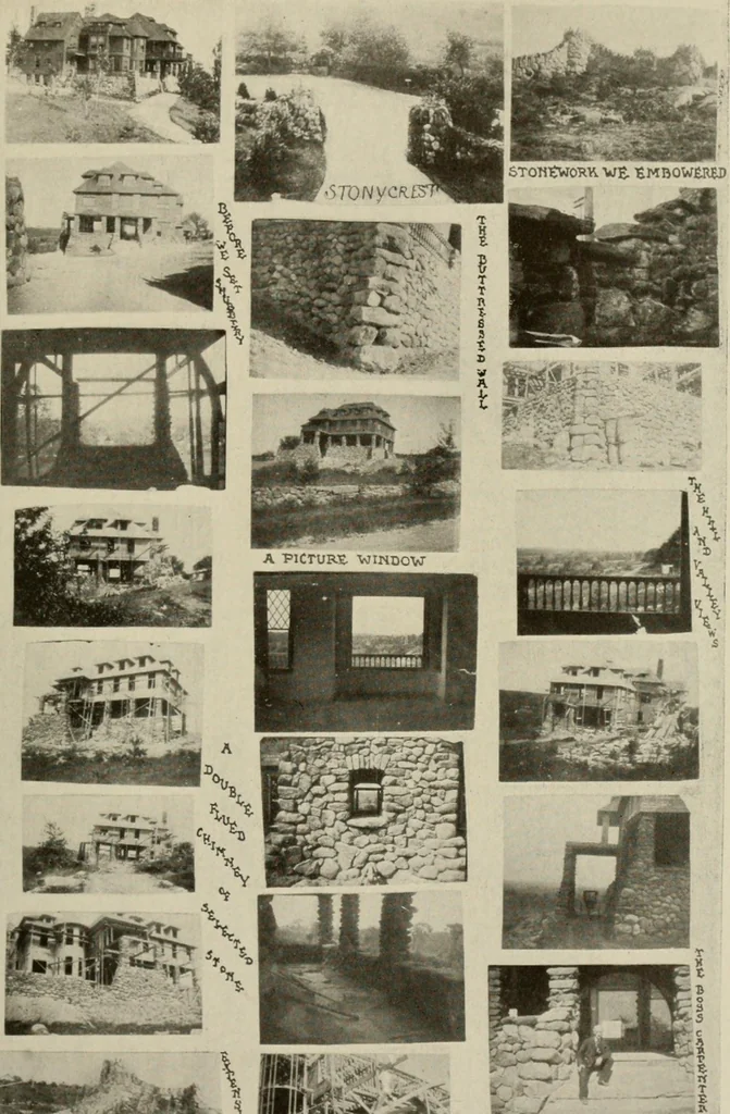 An illustration from How to make a country place; an account of the successes and the mistakes of an amateur in thirty-five years of farming, building and development: together with a practical plan for securing a home and an independent income, starting with small capital, 1914, leaf 130