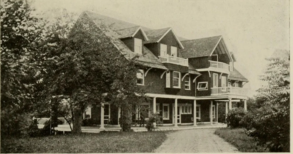 An illustration from How to make a country place; an account of the successes and the mistakes of an amateur in thirty-five years of farming, building and development: together with a practical plan for securing a home and an independent income, starting with small capital, 1914, leaf 132