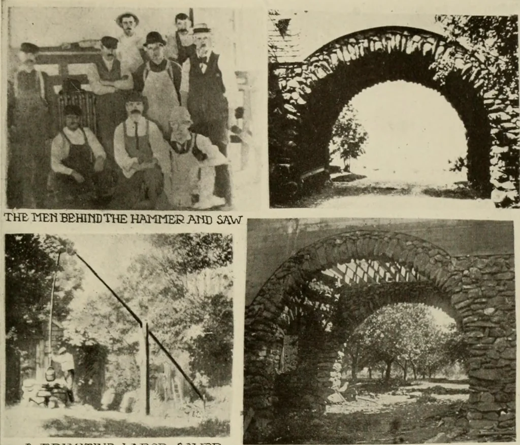 An illustration from How to make a country place; an account of the successes and the mistakes of an amateur in thirty-five years of farming, building and development: together with a practical plan for securing a home and an independent income, starting with small capital, 1914, leaf 142