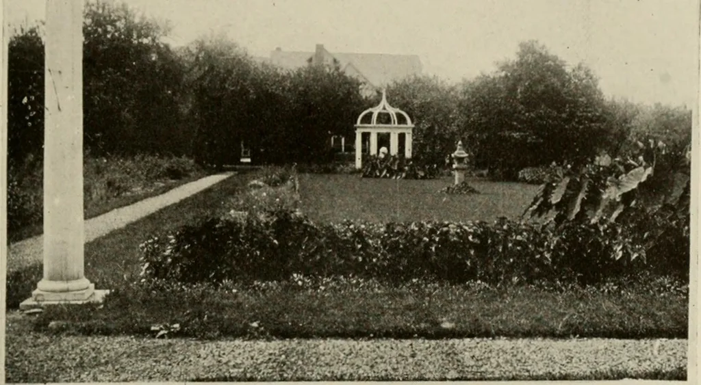 An illustration from How to make a country place; an account of the successes and the mistakes of an amateur in thirty-five years of farming, building and development: together with a practical plan for securing a home and an independent income, starting with small capital, 1914, leaf 144