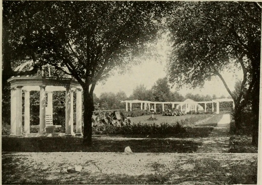 An illustration from How to make a country place; an account of the successes and the mistakes of an amateur in thirty-five years of farming, building and development: together with a practical plan for securing a home and an independent income, starting with small capital, 1914, leaf 144