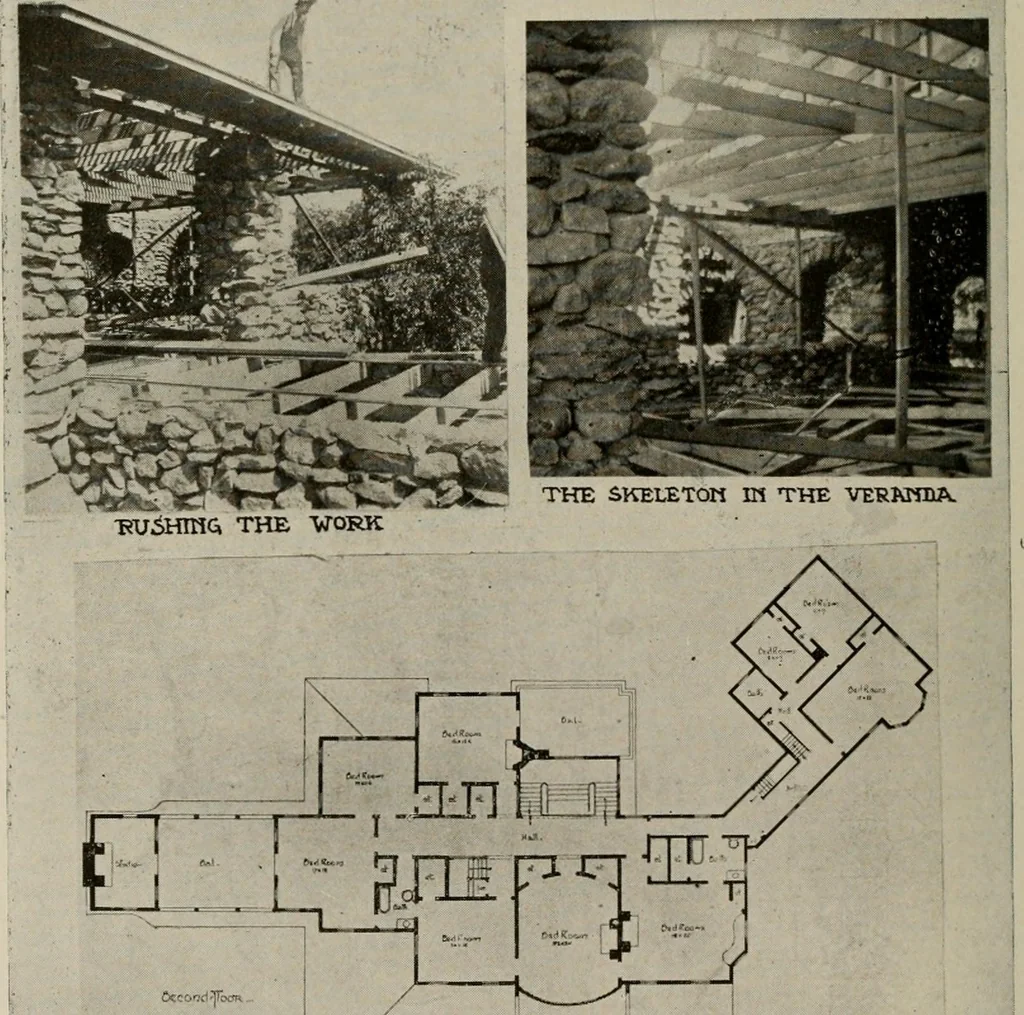 An illustration from How to make a country place; an account of the successes and the mistakes of an amateur in thirty-five years of farming, building and development: together with a practical plan for securing a home and an independent income, starting with small capital, 1914, leaf 145