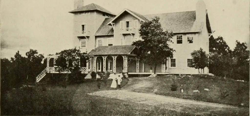 An illustration from How to make a country place; an account of the successes and the mistakes of an amateur in thirty-five years of farming, building and development: together with a practical plan for securing a home and an independent income, starting with small capital, 1914, leaf 152