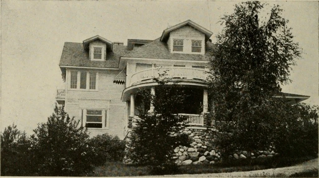 An illustration from How to make a country place; an account of the successes and the mistakes of an amateur in thirty-five years of farming, building and development: together with a practical plan for securing a home and an independent income, starting with small capital, 1914, leaf 157
