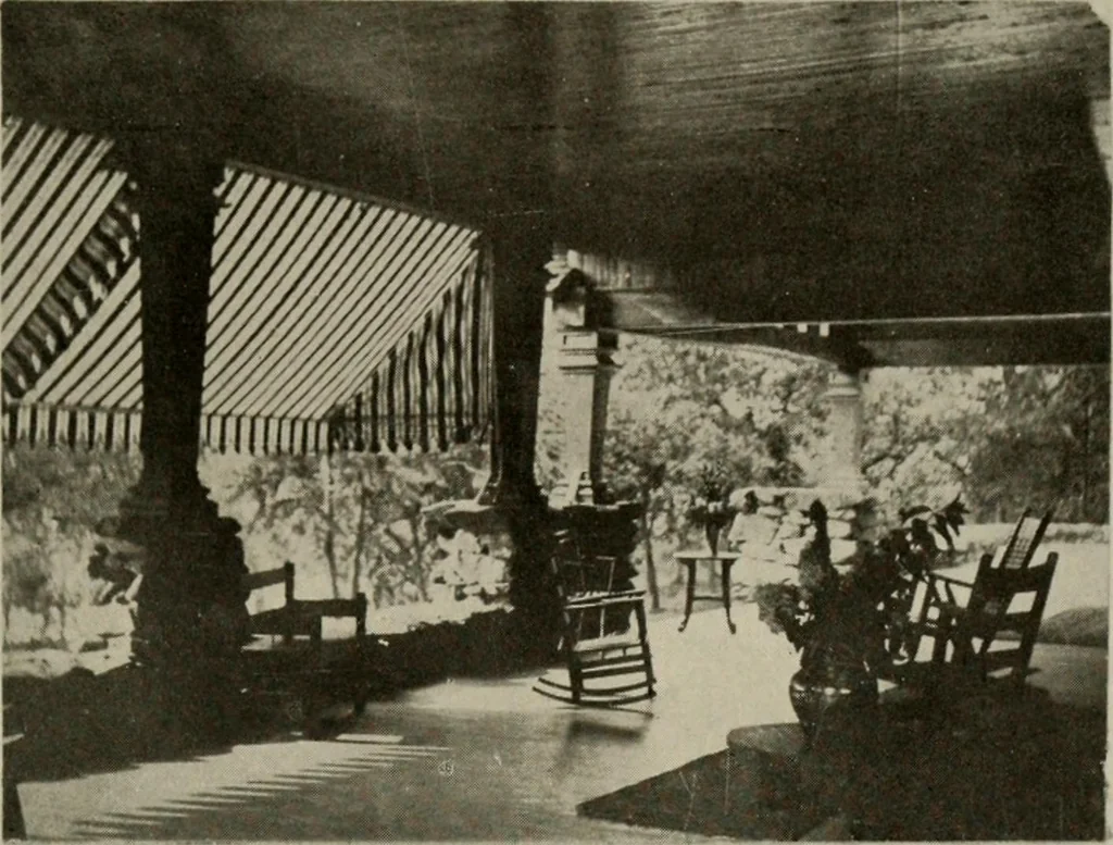 An illustration from How to make a country place; an account of the successes and the mistakes of an amateur in thirty-five years of farming, building and development: together with a practical plan for securing a home and an independent income, starting with small capital, 1914, leaf 166