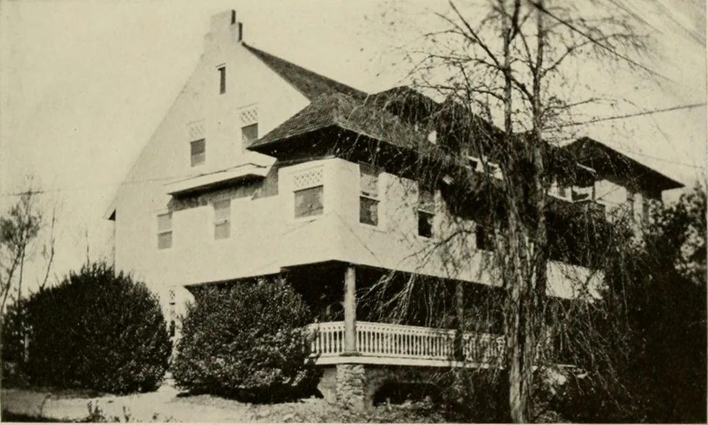 An illustration from How to make a country place; an account of the successes and the mistakes of an amateur in thirty-five years of farming, building and development: together with a practical plan for securing a home and an independent income, starting with small capital, 1914, leaf 176