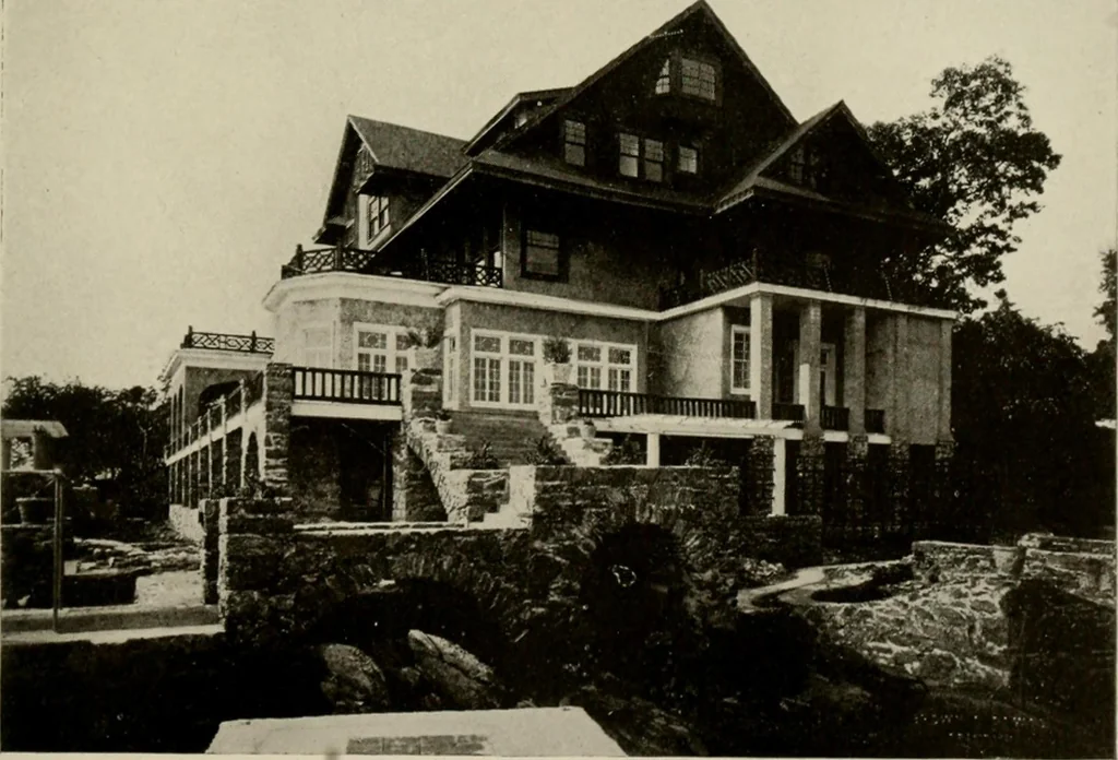 An illustration from How to make a country place; an account of the successes and the mistakes of an amateur in thirty-five years of farming, building and development: together with a practical plan for securing a home and an independent income, starting with small capital, 1914, leaf 182