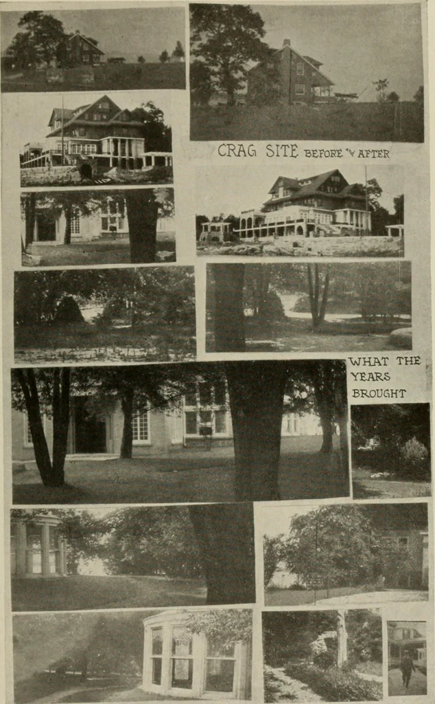 An illustration from How to make a country place; an account of the successes and the mistakes of an amateur in thirty-five years of farming, building and development: together with a practical plan for securing a home and an independent income, starting with small capital, 1914, leaf 184