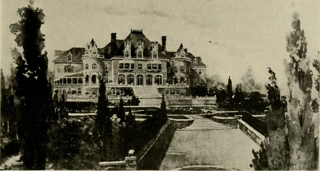 An illustration from How to make a country place; an account of the successes and the mistakes of an amateur in thirty-five years of farming, building and development: together with a practical plan for securing a home and an independent income, starting with small capital, 1914, leaf 230