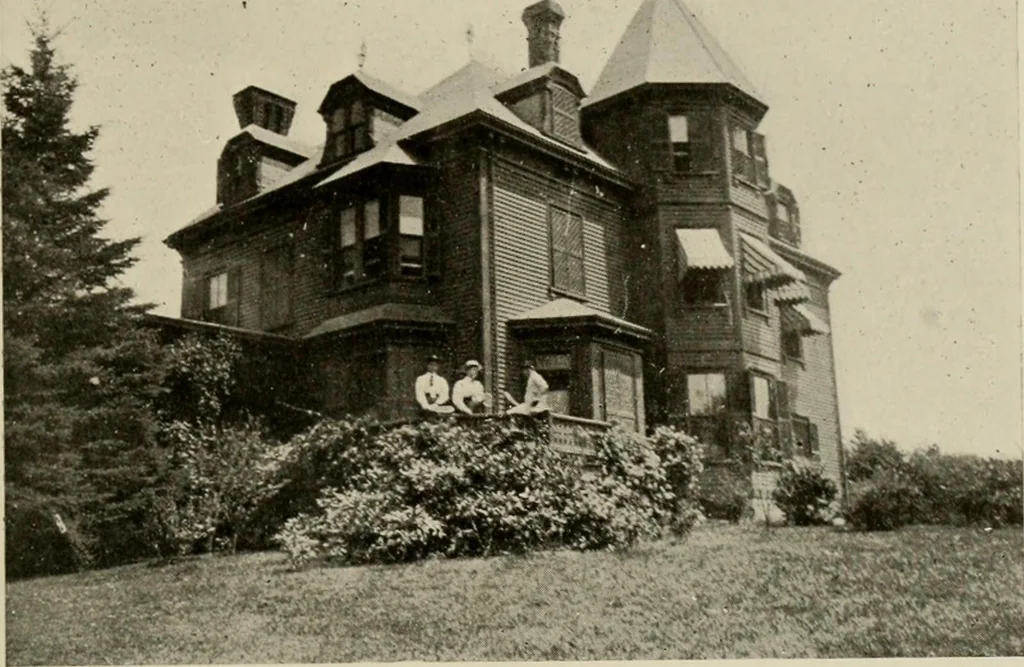 An illustration from How to make a country place; an account of the successes and the mistakes of an amateur in thirty-five years of farming, building and development: together with a practical plan for securing a home and an independent income, starting with small capital, 1914, leaf 266