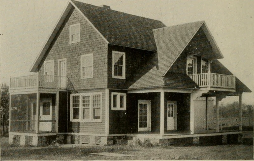 An illustration from How to make a country place; an account of the successes and the mistakes of an amateur in thirty-five years of farming, building and development: together with a practical plan for securing a home and an independent income, starting with small capital, 1914, leaf 289