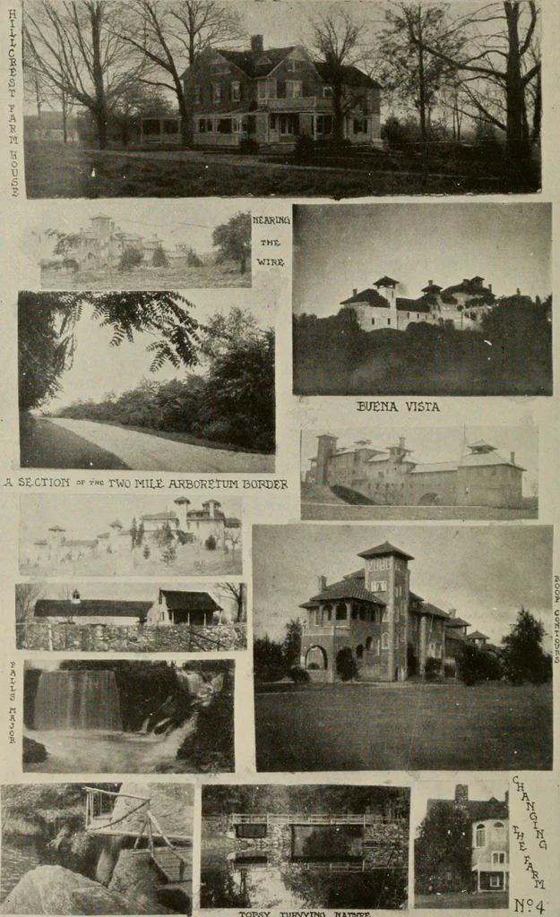 An illustration from How to make a country place; an account of the successes and the mistakes of an amateur in thirty-five years of farming, building and development: together with a practical plan for securing a home and an independent income, starting with small capital, 1914, leaf 63