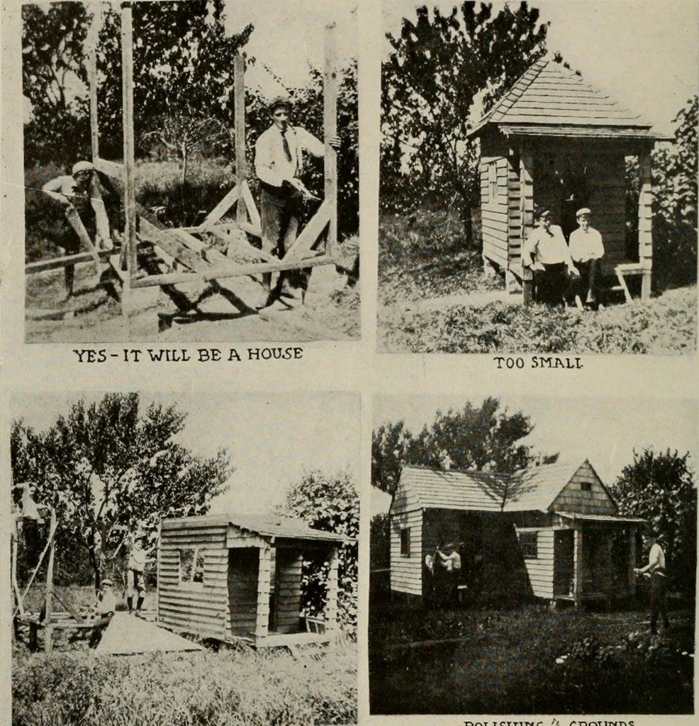 An illustration from How to make a country place; an account of the successes and the mistakes of an amateur in thirty-five years of farming, building and development: together with a practical plan for securing a home and an independent income, starting with small capital, 1914, leaf 79