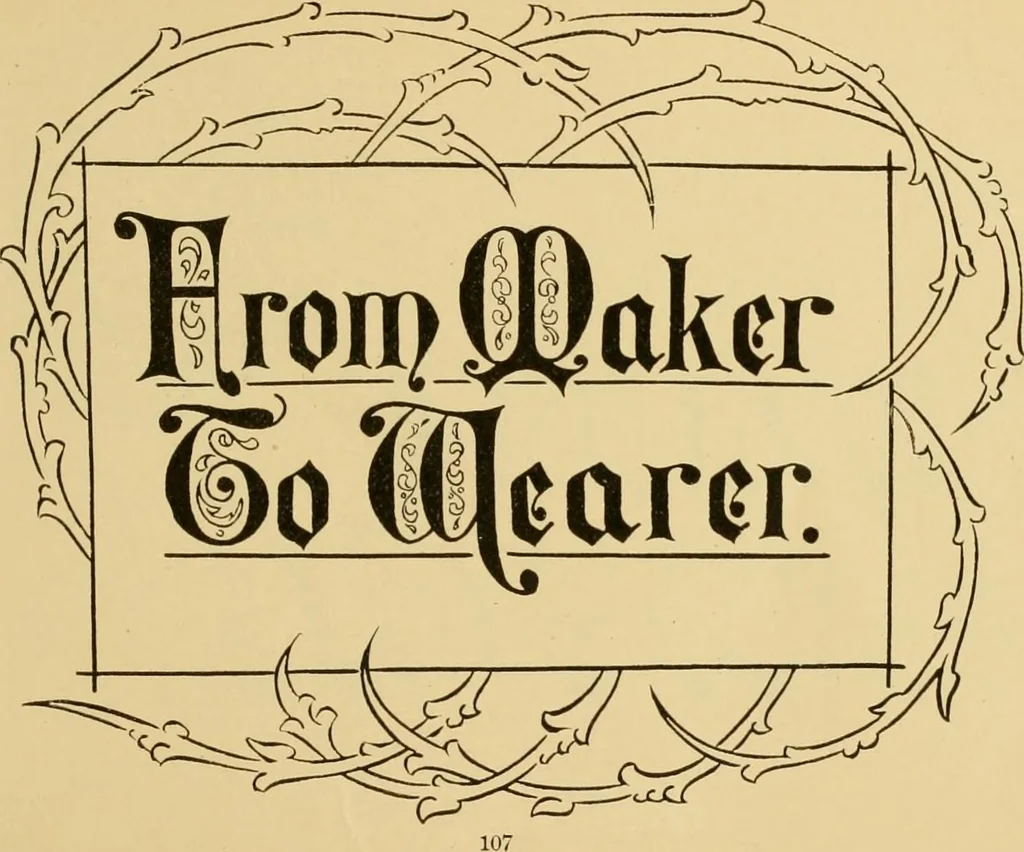 An illustration from How to make effective show-cards, off hand card writing and pen lettering by a new and simple method with fifty-six original cuts;, 1898, leaf 112