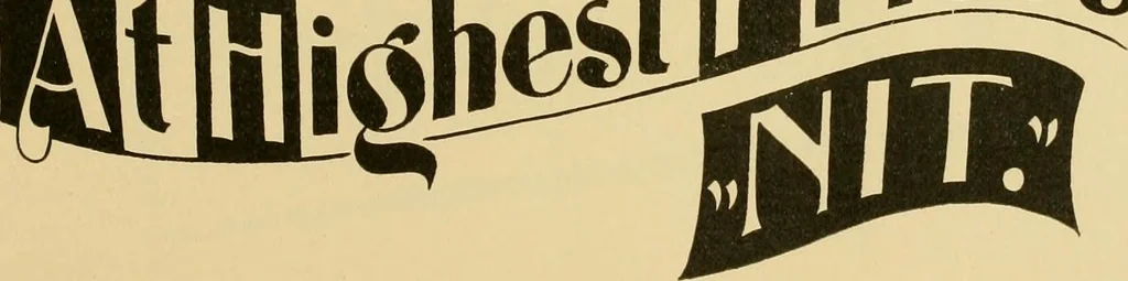 An illustration from How to make effective show-cards, off hand card writing and pen lettering by a new and simple method with fifty-six original cuts;, 1898, leaf 88