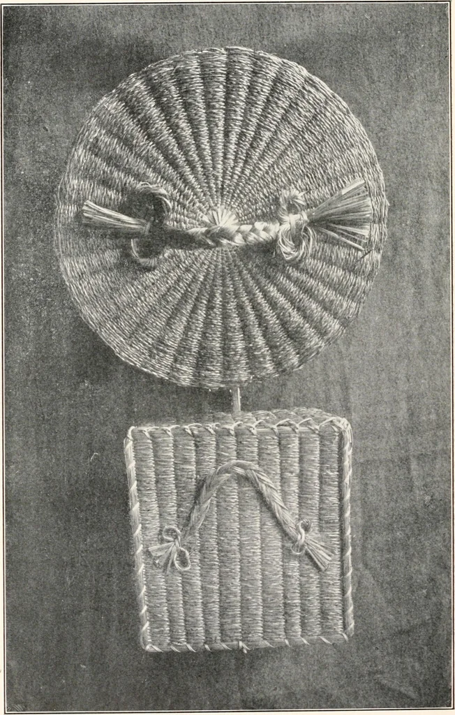 An illustration from How to make Indian and other baskets, 1903, leaf 101