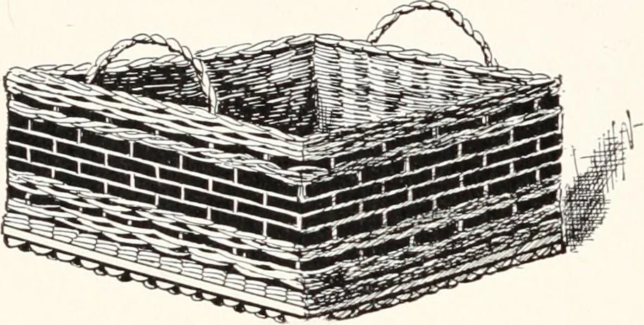An illustration from How to make Indian and other baskets, 1903, leaf 115
